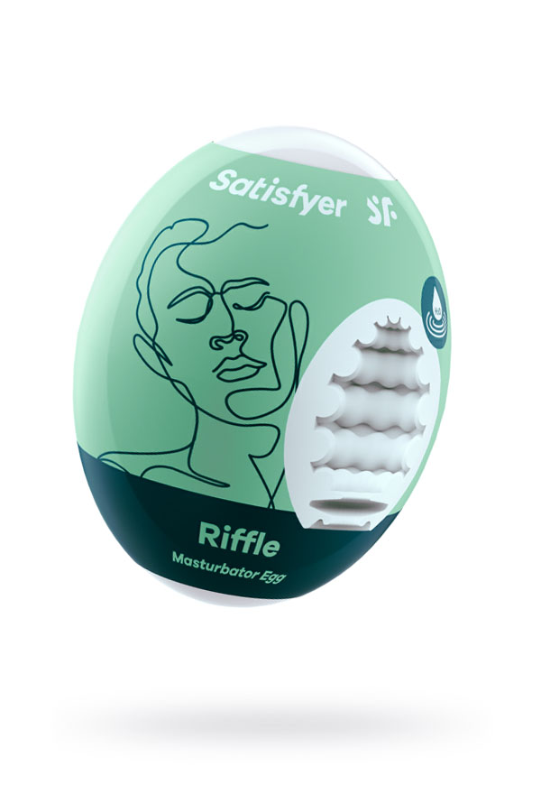 Яйцо-мастурбатор Satisfyer Masturbator Egg Riffle (арт. 9043446-1)