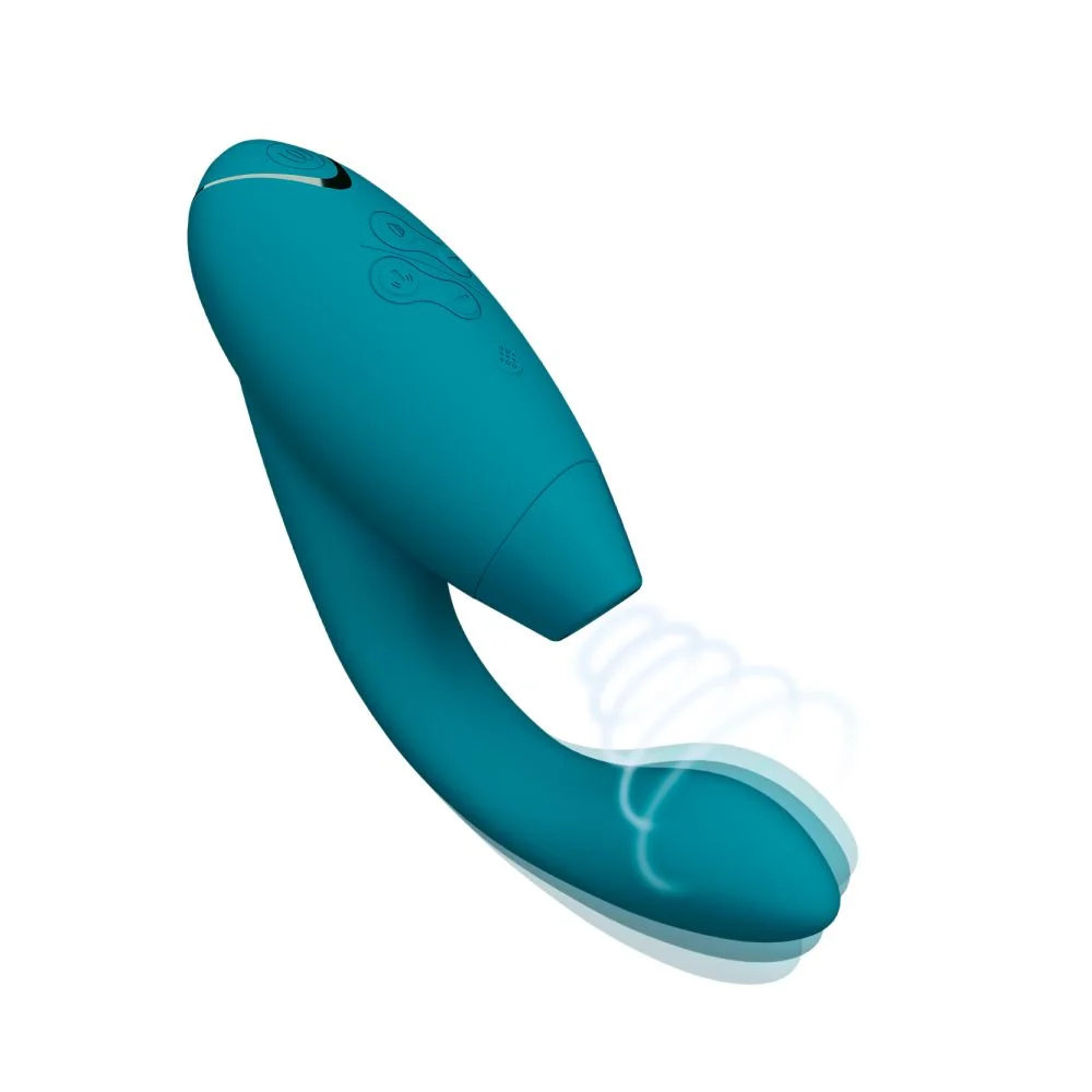 Бесконтактный клиторальный стимулятор Womanizer Duo 2 бирюзовый