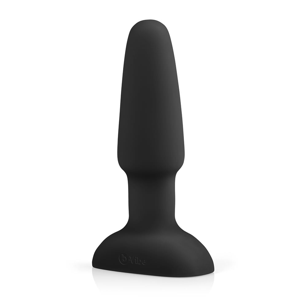 Анальная премиум-пробка b-Vibe с римминг эффектом Black