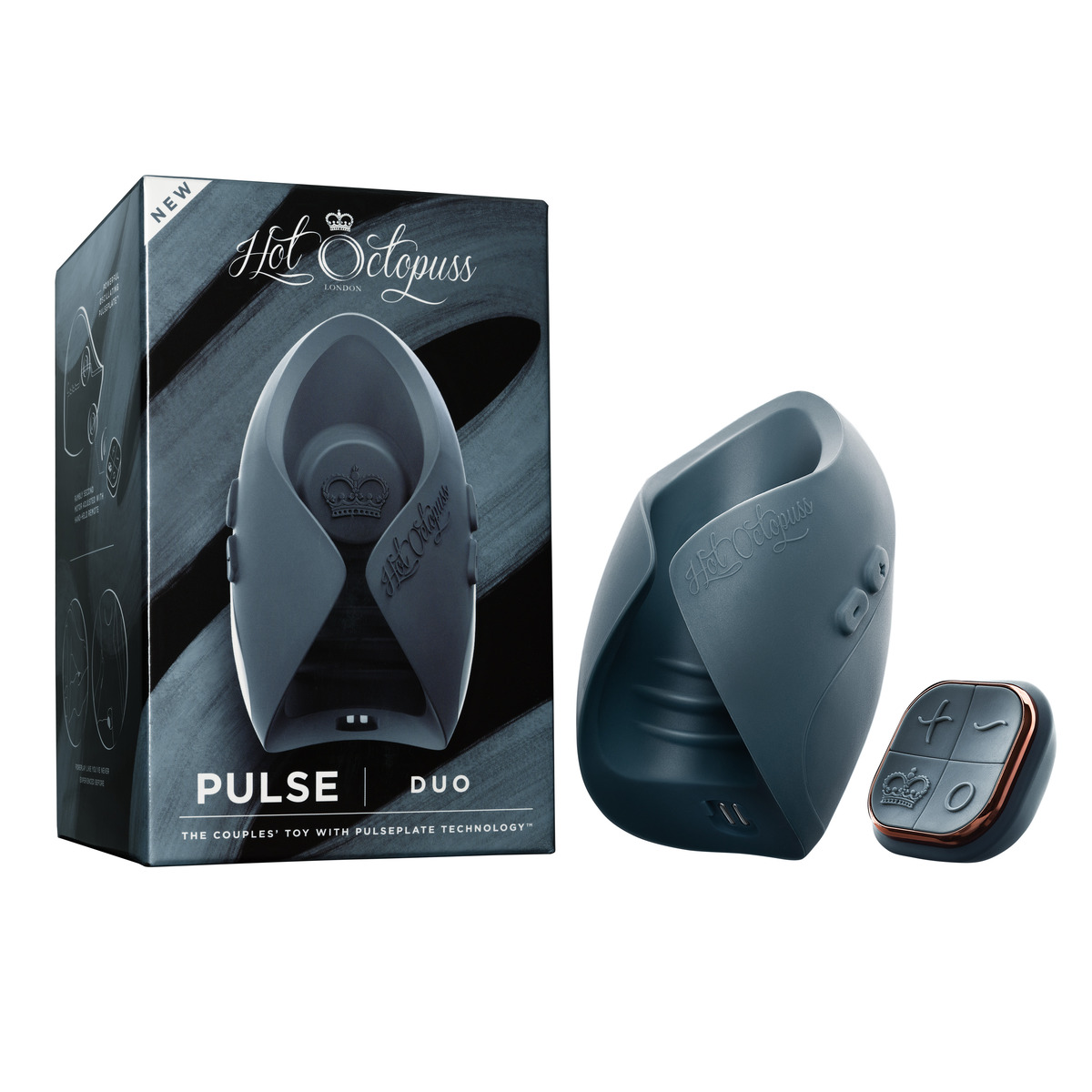 PULSE DUO 2025 Инновационный мужской вибратор c пультом ДУ