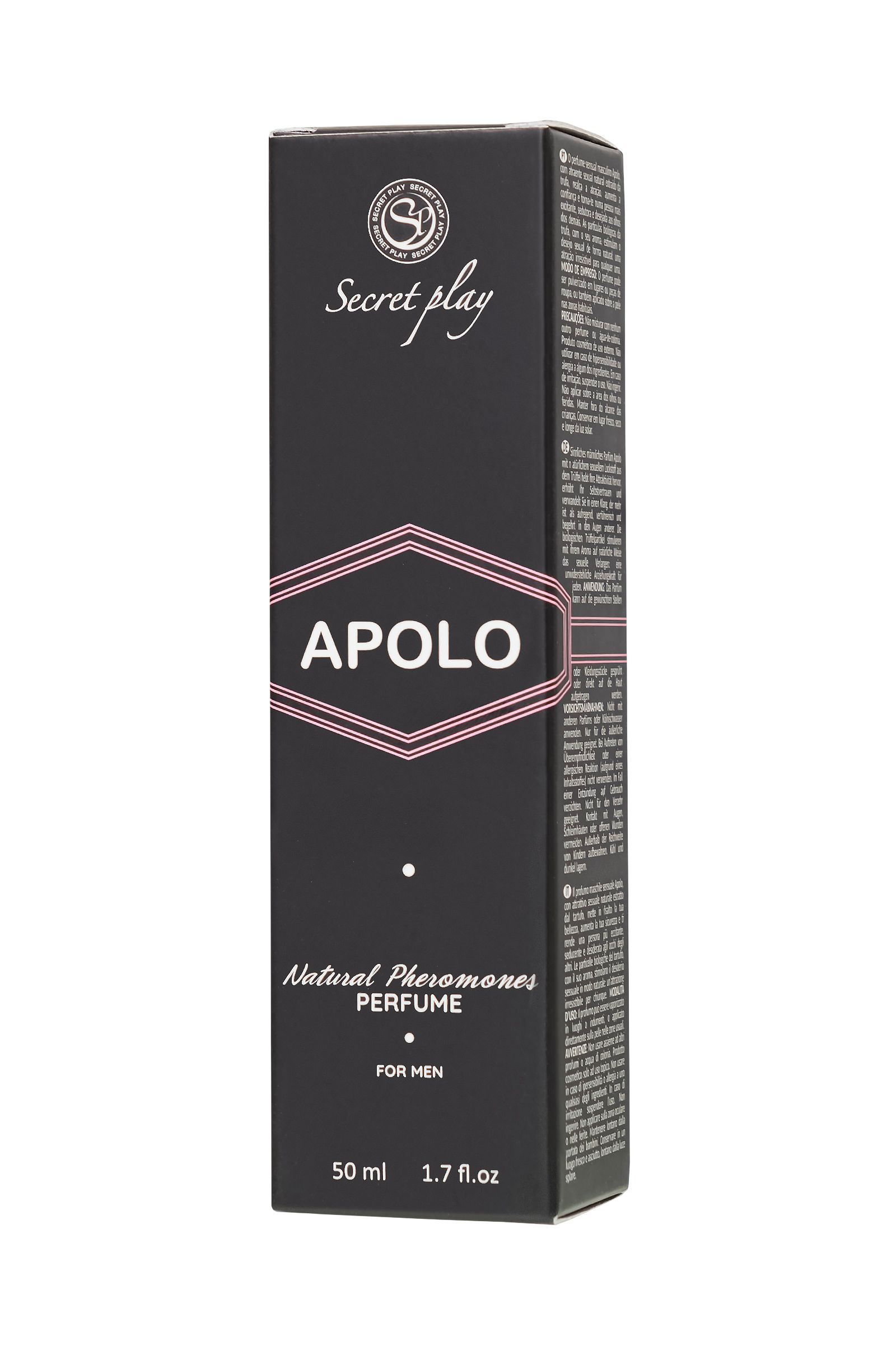 Спрей SECRET PLAY APOLO, с феромонами, 50 мл