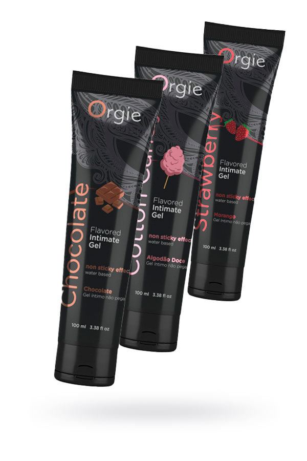 Съедобный интимный гель Orgie Lube Tube, 100 мл (вкусы в ассортименте)