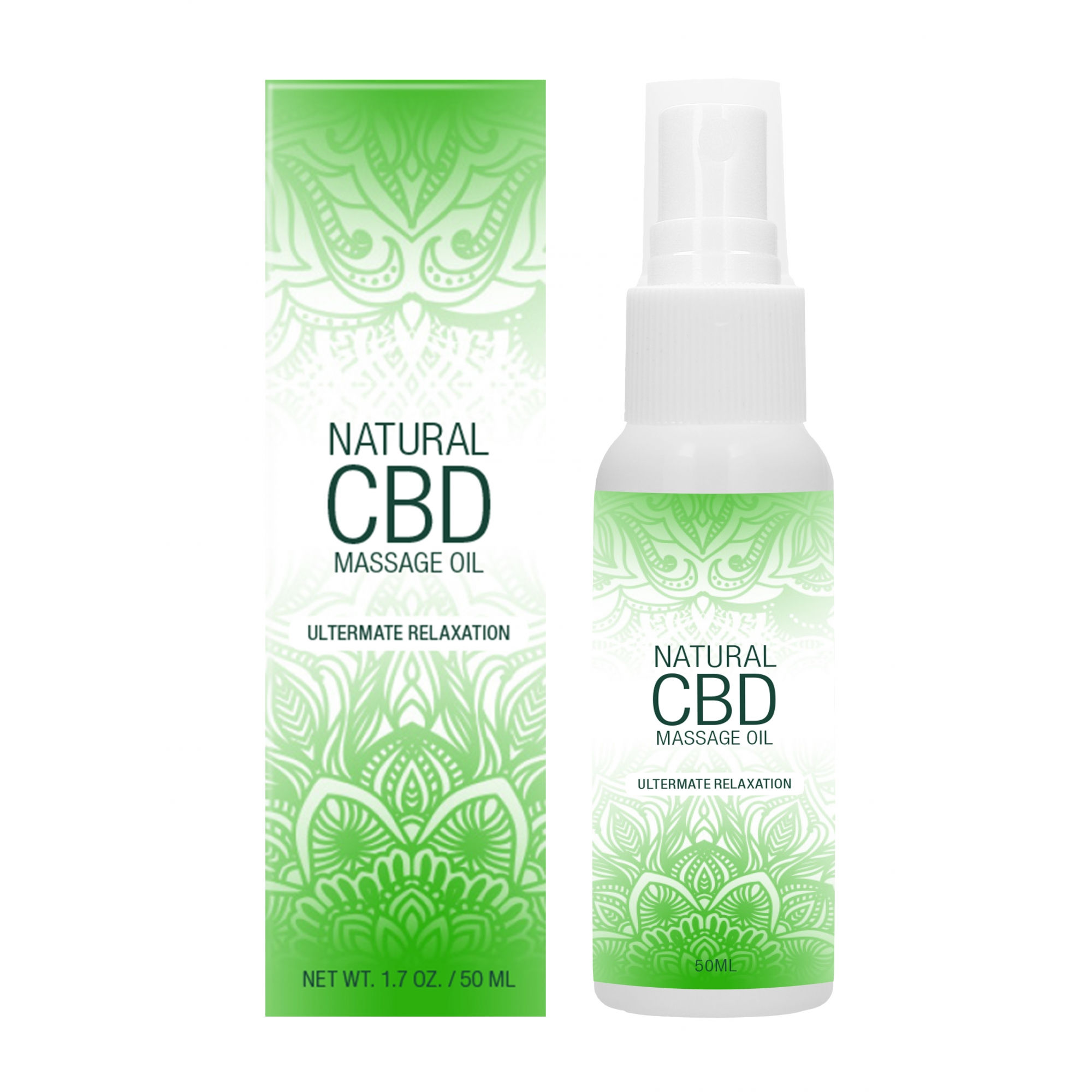 Массажное масло Natural CBD - 50 ml
