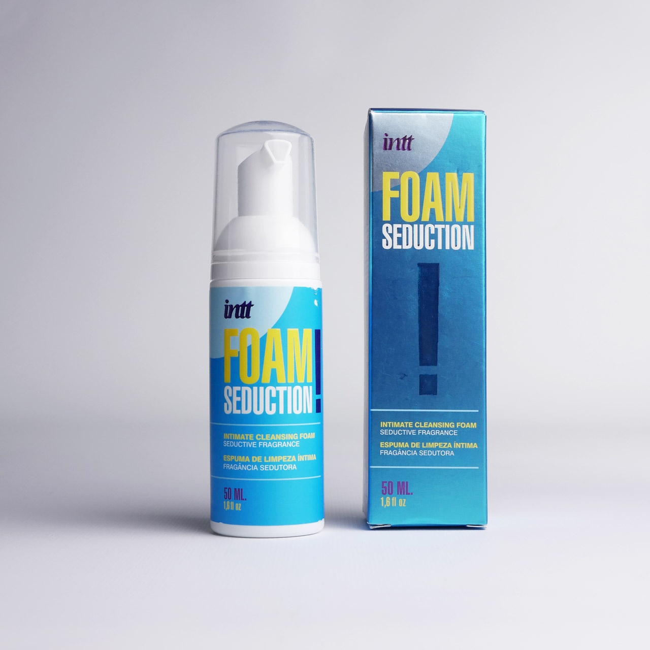 Очищающая пенка для тела, INTT FOAM SEDUCTION, 50 мл