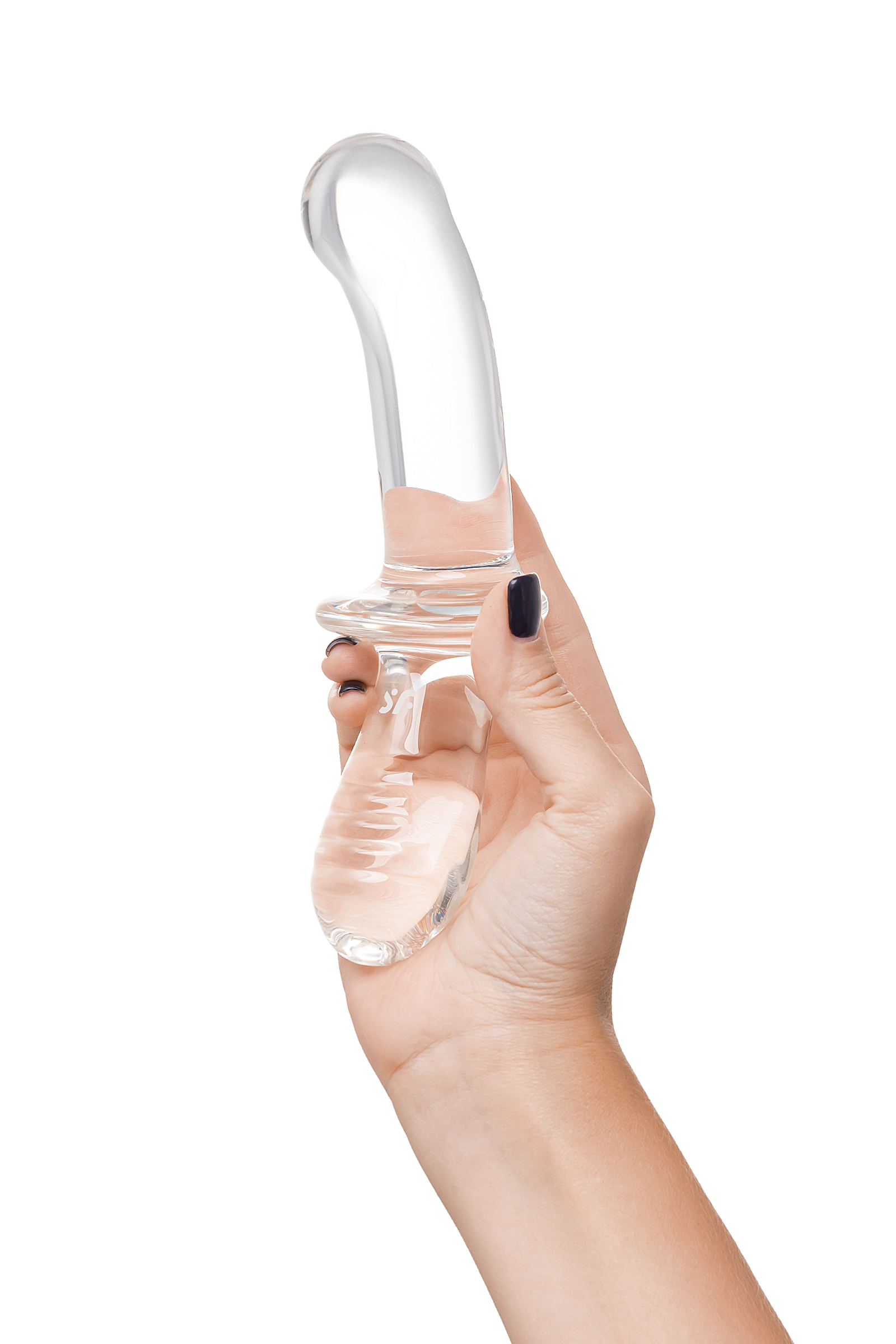 Двусторонний фаллоимитатор Satisfyer Double Crystal, стекло, 19,5 см , Ø 4 см (цвета в ассортименете)