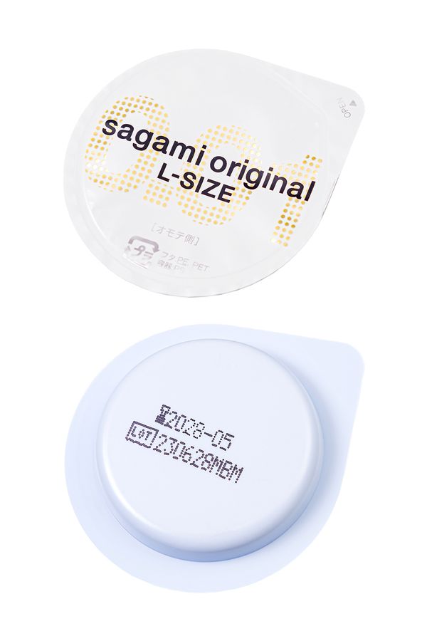 Презервативы Sagami Original 001 L-Size, полиуретан, 5 шт.