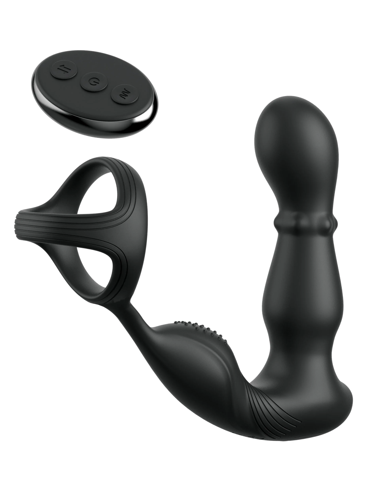 Стимулятор простаты с вибрацией Anal Fantasy Elite Ass-gasm Slide & Glide - Black Pipedream 479523PD
