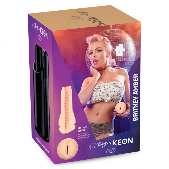 Интерактивный мастурбатор Kiiroo Keon + Feel Britney Combo (арт. 11039)