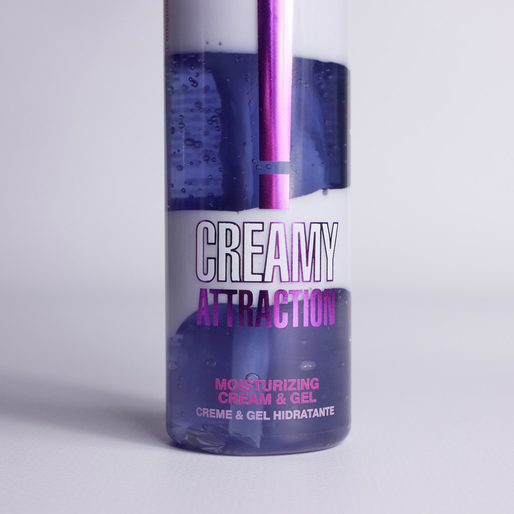 Увлажняющий крем-гель для тела, INTT CREAMY ATTRACTION BLACKBERRY, 100 мл