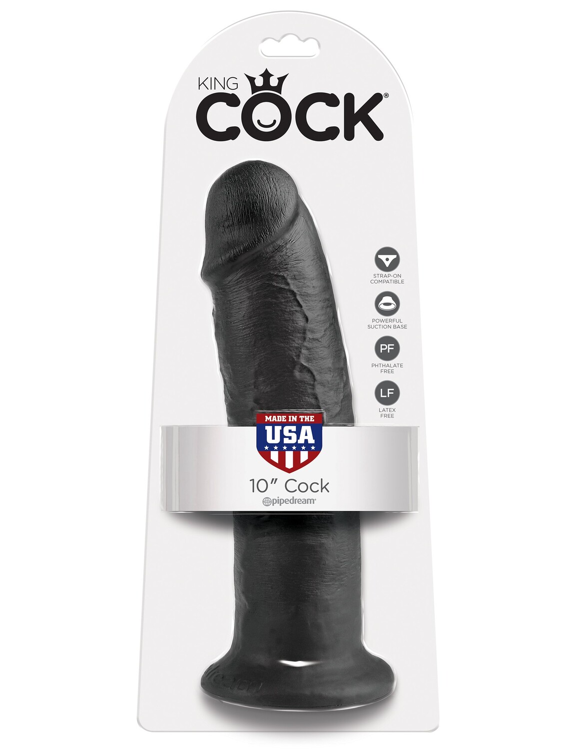 Фаллоимитатор на  подошве присоске 10 Cock