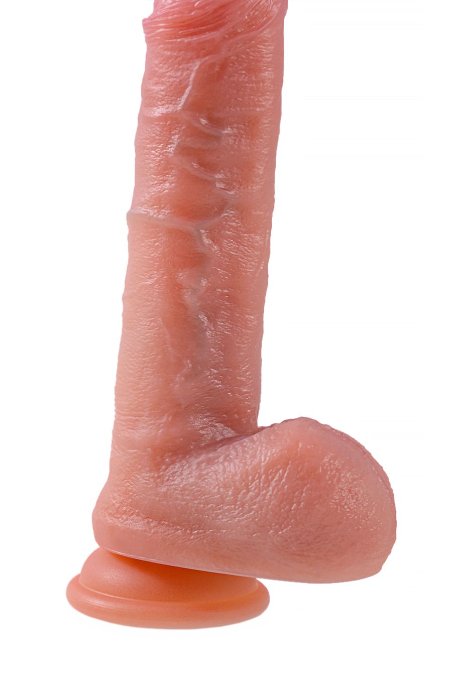 Вибратор-пульсатор реалистичный, Mr.Baton, RealMotion, силикон, 22см, Ø3,5 (арт. 691009)