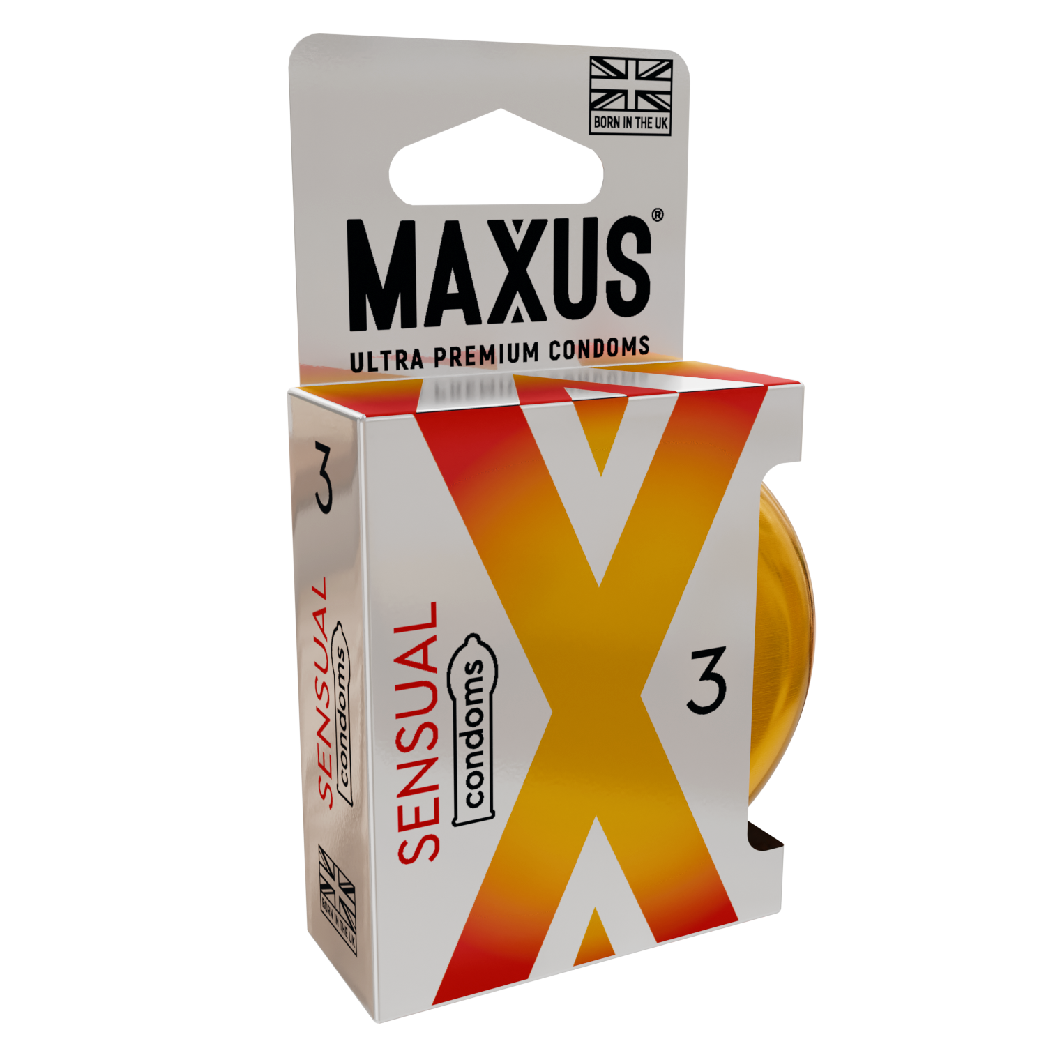 Презервативы MAXUS Sensual №3, анатомические, 3 шт