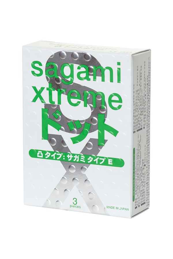 Презервативы Sagami Xtreme Type-e точечные 3 шт.