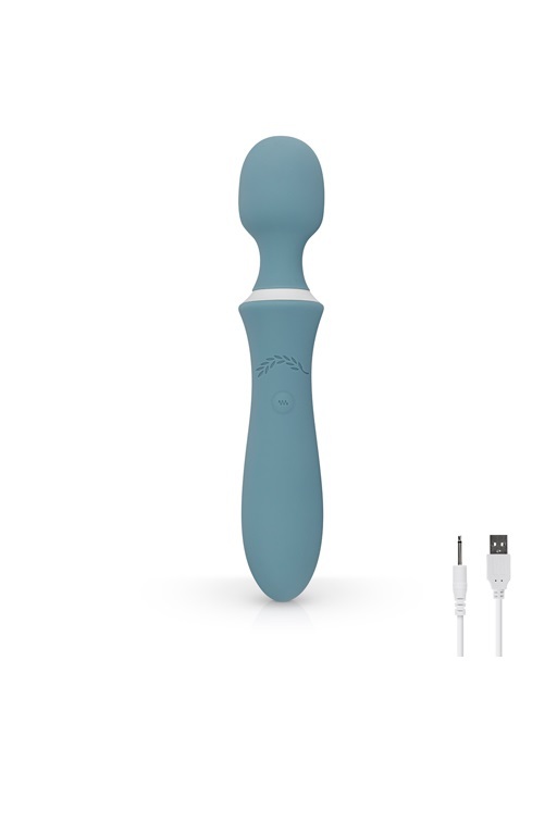 Универсальный вибромассажер The Orchid Wand Vibrator зеленый