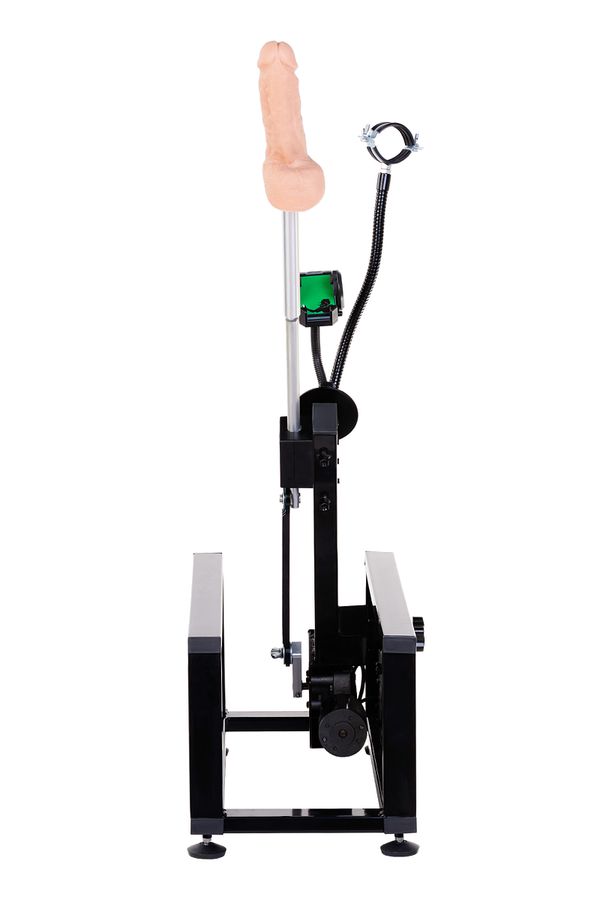 Секс-машина Дива Моушн (Diva Motion), с двумя насадками, металл, черная, 58 см (арт. 913543)