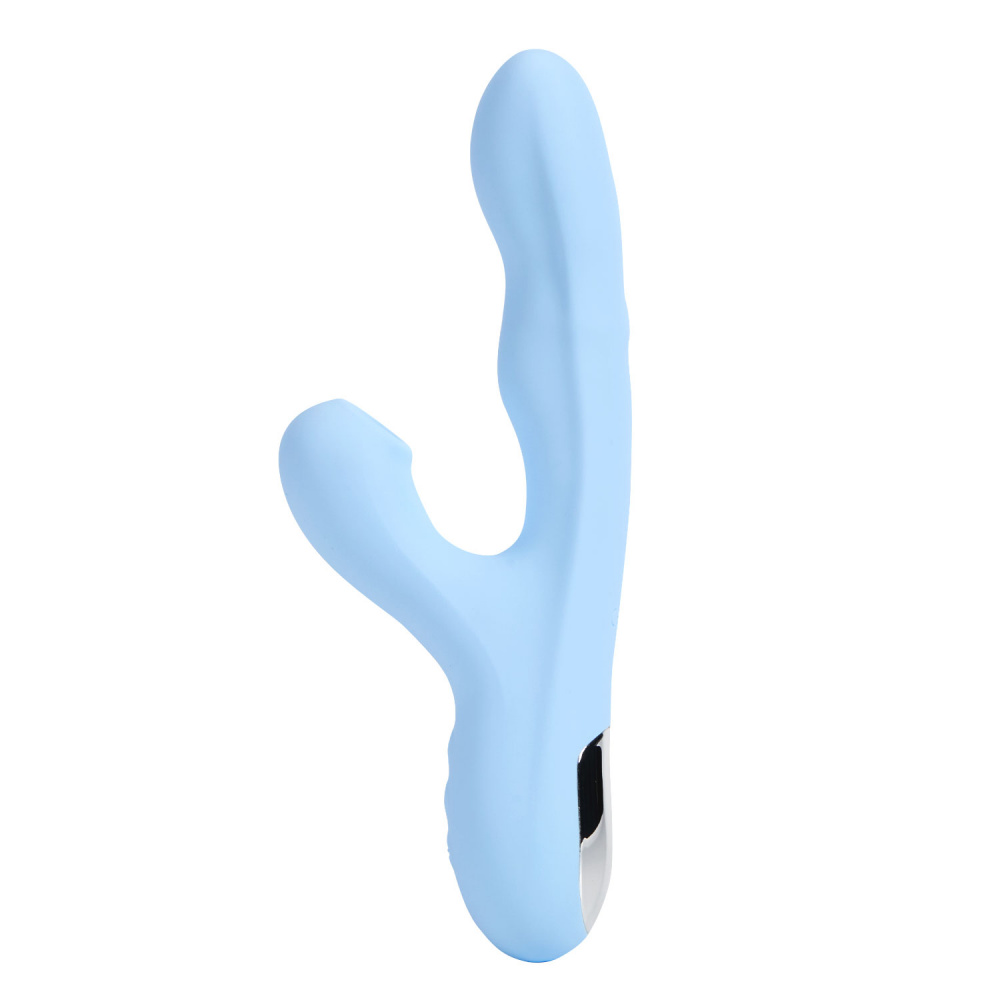 Вибратор с ротацией и вакуумной стимуляцией BeYourLover Rosubi (арт. BA564A)