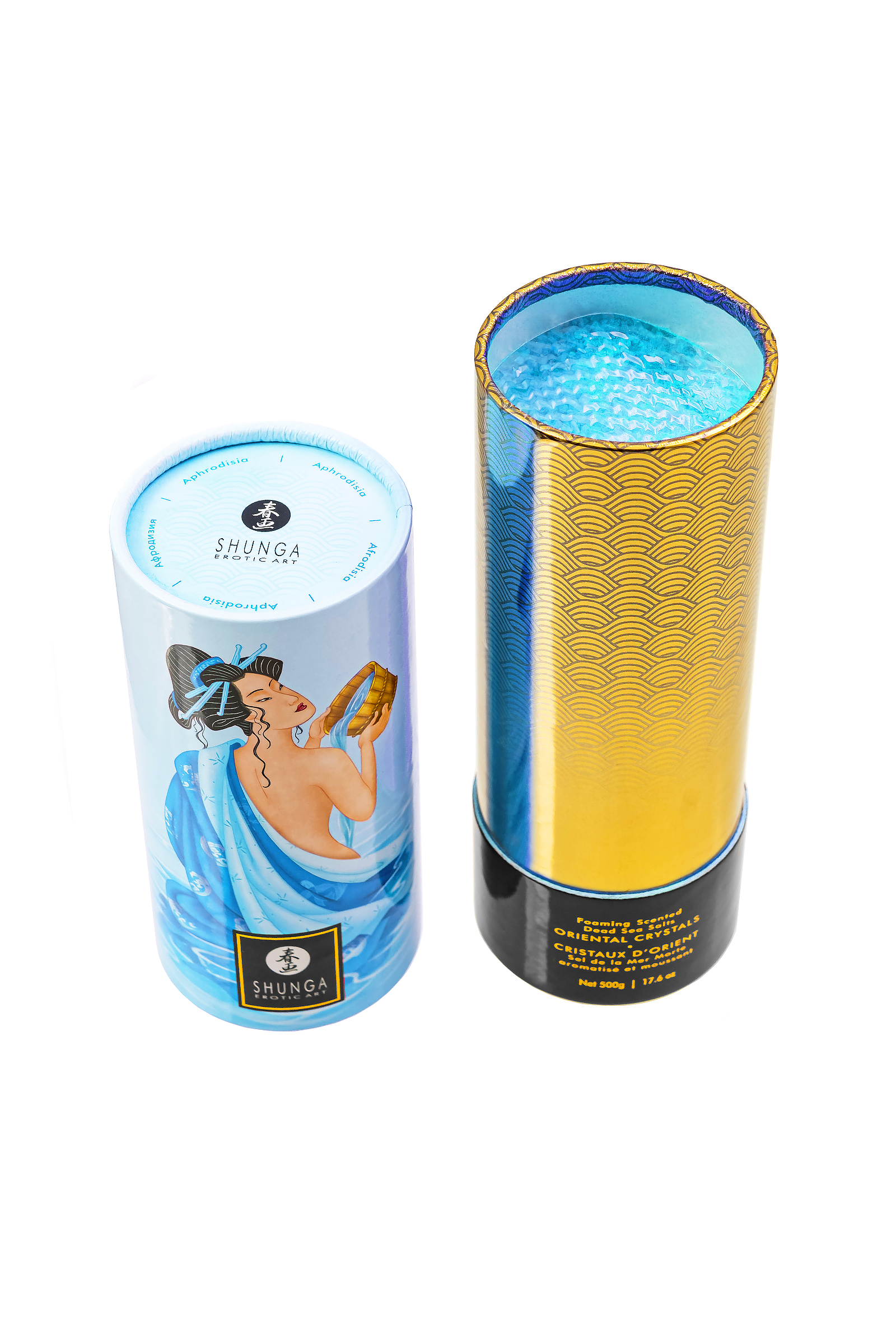 Соль мёртвого моря для ванны Shunga Oriental Crystals "Искушение океана" 500гр