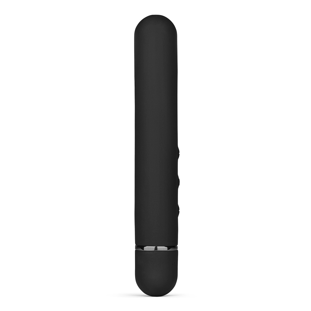 Силиконовый мини-вибратор класса люкс Le Wand Baton темный хром