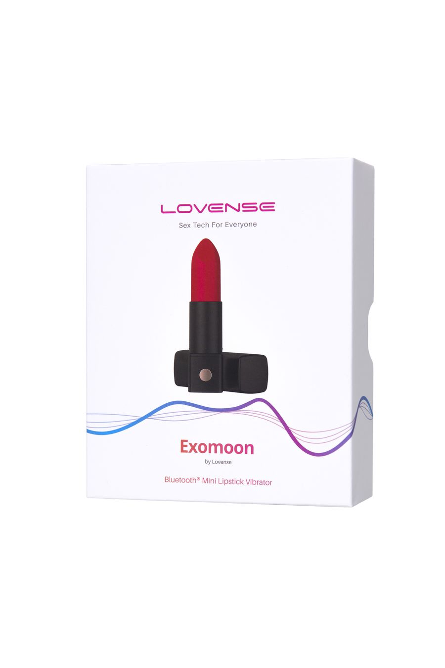 Тайный мини-вибратор LOVENSE Exomoon, силикон, чёрный, 8,8 см (арт. LE-23)
