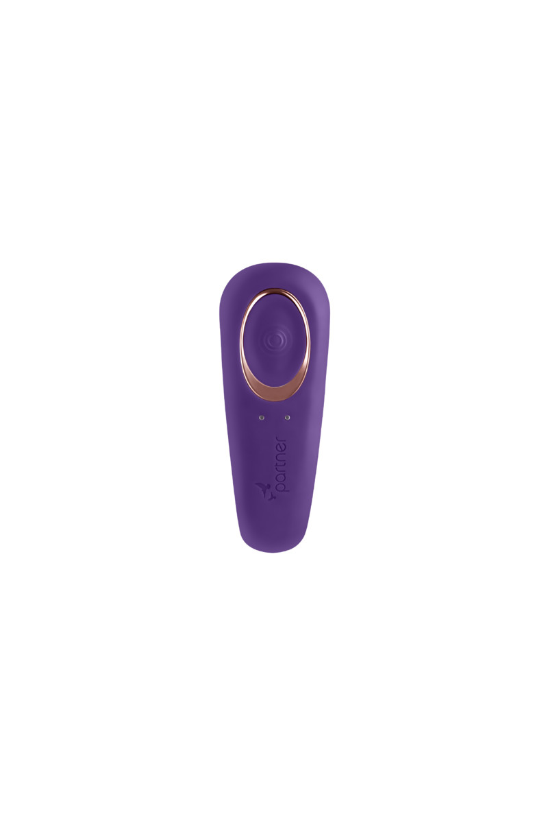 Многофункциональный стимулятор для пар Satisfyer Partner Toy, силикон, фиолетовый, 18,5 см (арт. J2008-2)