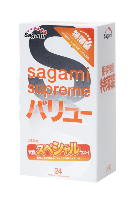 Презервативы Sagami, xtreme, 0.04, латекс, 19 см, 5,2 см