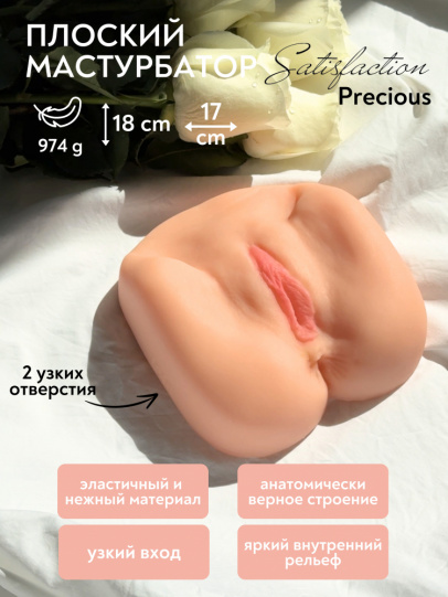 Мастурбатор Satisfaction Precious, 18 см (арт. 2101-11Lola)