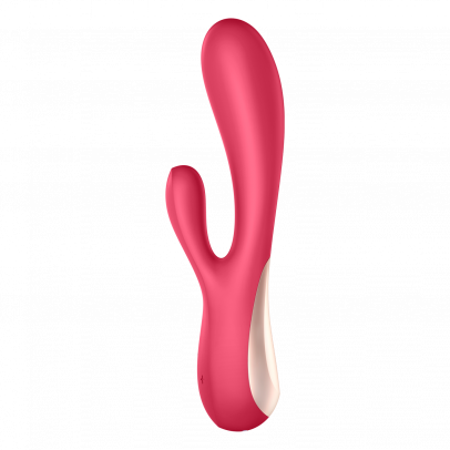Вибромассажер Satisfyer Mono Flex с возможностью управления через приложение, красный