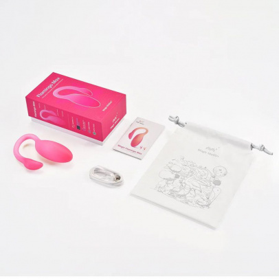 Вибратор Magic Motion Flamingo Max, розовый - 2 в 1 вибратор + тренажер Кегеля (арт. 861152)