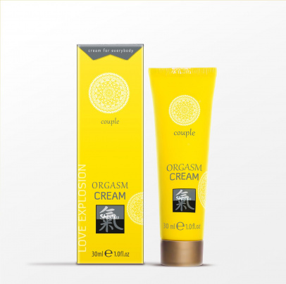 Стимулирующий интимный гель Shiatsu Orgasm Cream для двоих 30 мл
