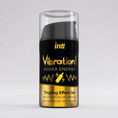 Жидкий интимный гель с эффектом вибрации, Intt Vodka Energy, 15 мл