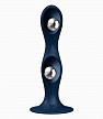 Фаллоимитатор Satisfyer Double Ball-R, синий