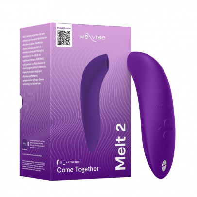 Бесконтактный клиторальный стимулятор We-Vibe Melt 2, фиолетовый, 13,8 см (арт. SNEL2SG4)
