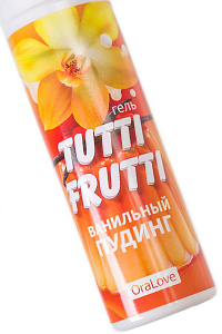 Съедобная гель-смазка TUTTI-FRUTTI для орального секса, 30 г (вкусы в ассортименте)