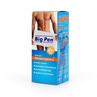 Крем big pen для мужчин 25 г арт. lb-90005