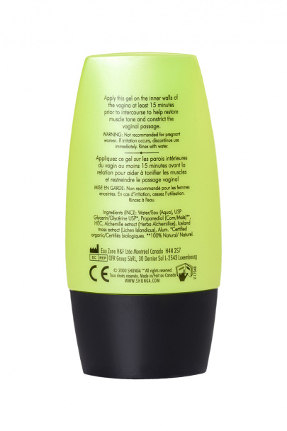 Гель для сужения влагалища Shunga Hold me tight из 100% органических компонентов, 30 мл (277400)