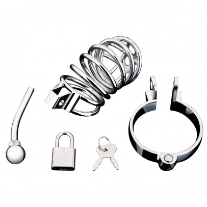 Металлическая клетка Urethral Play Cage