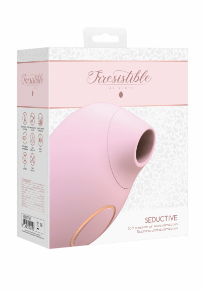 Эргономичный женский массажер Irresistible Seductive, розовый