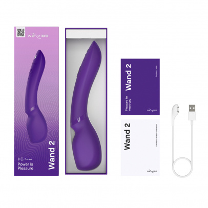 Вибратор-вонд We-Vibe Wand 2, фиолетовый (арт. SNWD2SG4)