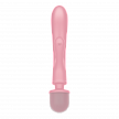 Вибратор-ванд 2 в 1 Satisfyer Triple Lover, розовый, 23,7 см (арт. 4018218)