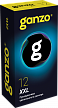 Презервативы Ganzo XXL, латекс, 12 шт