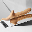 Фаллоимитатор Strap-on-me MULTI ORGASM REALISTIC DILDO с стимуляцией клитора и вибрацией L, телесный