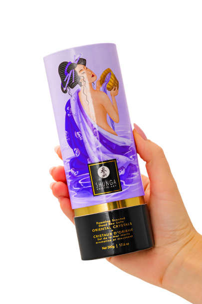 Соль мёртвого моря для ванны Shunga Oriental Crystals "Экзотические фрукты" 500гр