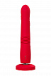 Пульсатор Gravity Lovense TPE, красный, силикон, 25,9 см