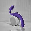 Гибкий страпон Strap-on-me Semi-Realiste, фиолетовый, M