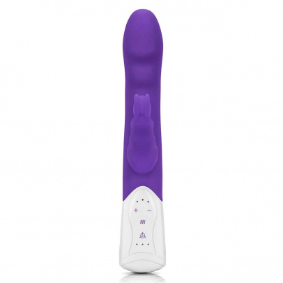 Вибромассажер с клиторальной стимуляцией фиолетовый CLITORAL SUCTION RABBIT