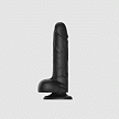 Фаллоимитатор Strap-on-me ROTATING & VIBRATING REALISTIC DILDO с вращением и вибрацией L, черный