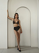 Высокие трусики черные с шнуровкой сзади (Easy to love) S/M (42-44)