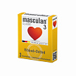 Презервативы Masculan Ribbed+Dotted с колечками и пупырышками, 3 шт.