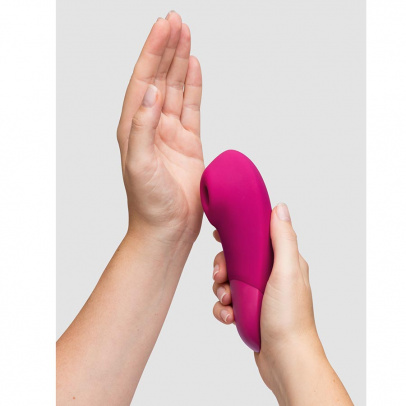 Бесконтактный клиторальный стимулятор Womanizer Enhance с вибрацией, розовый