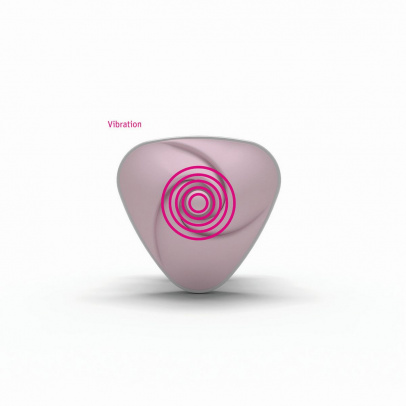 Вибромассажёр Mystim Heart's Desire, розовый